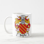 Botelho Familienwappen Kaffeetasse (Links)