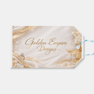 Botella con diseño personalizado que combina. geschenkanhänger