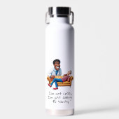 Botella De Agua ANTISTRESS psychiatrist THERAPIST Trinkflasche (Vorne)
