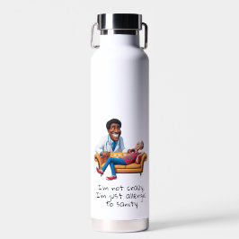 Botella De Agua ANTISTRESS psychiatrist THERAPIST Trinkflasche
