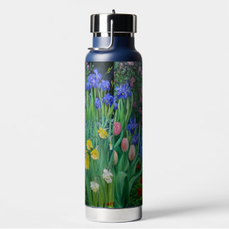 botella de agua con mi jardín privado trinkflasche