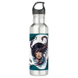 Botella de Agua Lady Escorpio Edelstahlflasche