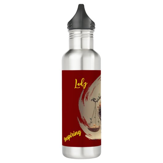 Botella de Agua Lady Libra Edelstahlflasche (Links)
