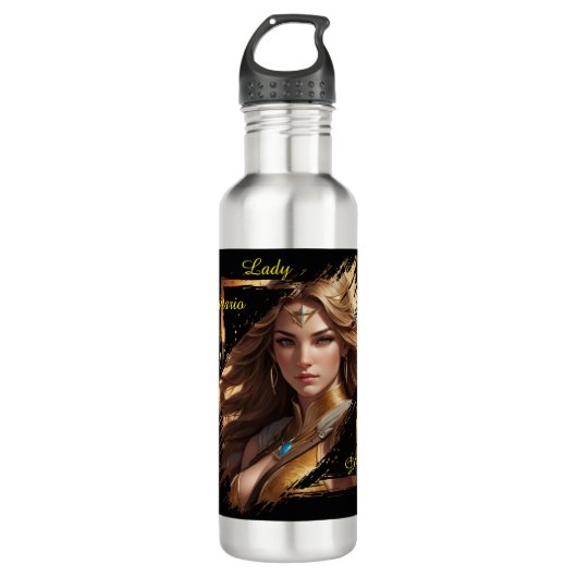 Botella de Agua Lady Sagitario Edelstahlflasche (Vorderseite)