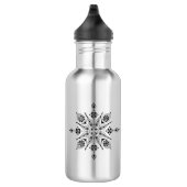 Botella de agua metálica de mandala edelstahlflasche (Rechts)