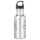 Botella de agua para regalar a PROFESORES Edelstahlflasche (Vorderseite)