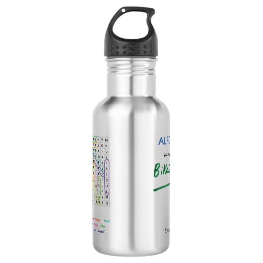 Botella de agua para regalar a PROFESORES Edelstahlflasche (Vorderseite)