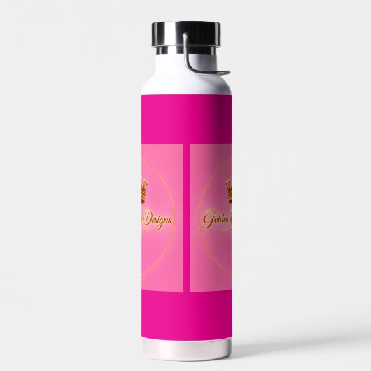 botella personalizada color rosa trinkflasche (Links)