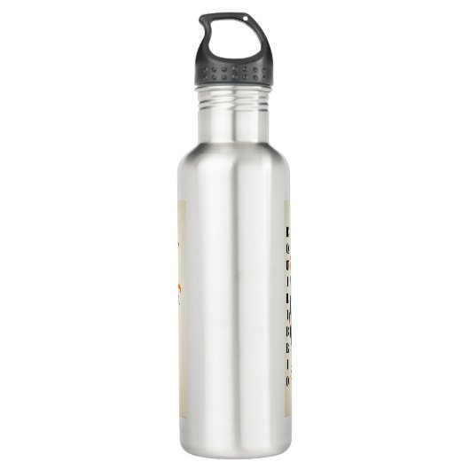 Botella Reutilizable Arte Equilibrio Natural Edelstahlflasche (Rückseite)