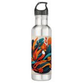 Botella Reutilizable Arte Equilibrio Natural Edelstahlflasche (Vorderseite)