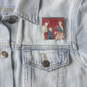 Boten, die Karl der Große erklären Button (Beispiel)