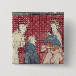 Boten, die Karl der Große erklären Button