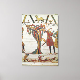 Boten von Herzog William kamen, Zählung zu finden Leinwanddruck