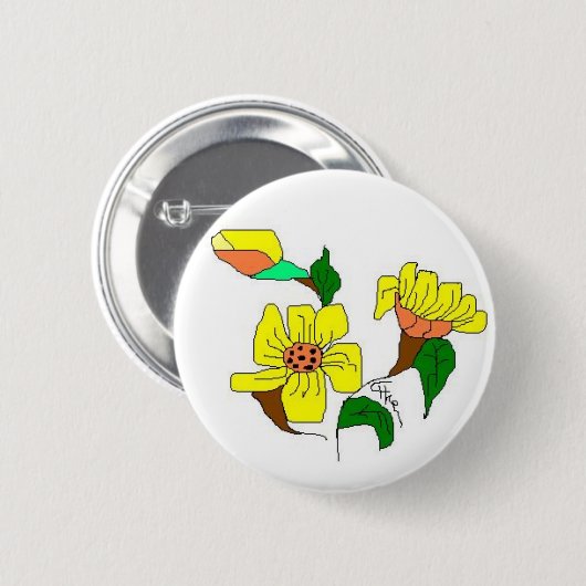 BOTERBLOEM BUTTON (Vorne & Hinten)