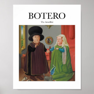 Botero - Die Arnolfini Poster