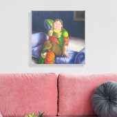 Botero „einbaut leinwanddruck (Insitu (Wohnzimmer))