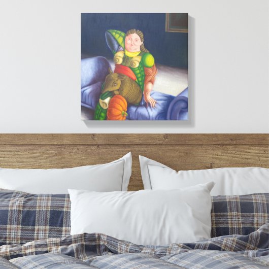 Botero „einbaut leinwanddruck (Insitu (Schlafzimmer))