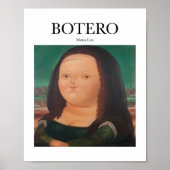 Botero - Mona Lisa Poster (Vorne)