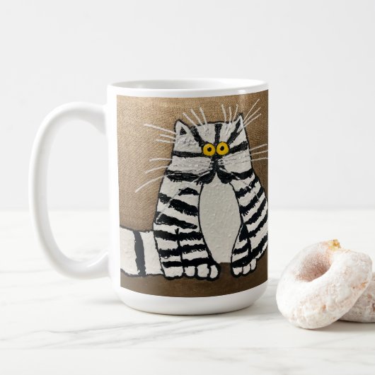 Boteros Cat-Kaffee-Tasse Kaffeetasse (Mit Donut)