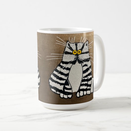 Boteros Cat-Kaffee-Tasse Kaffeetasse (VorderseiteRechts)