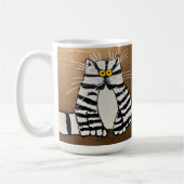 Boteros Cat-Kaffee-Tasse Kaffeetasse (Links)