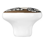 Boteros Katzenklammer-Keramik Keramikknauf (Seitenansicht)