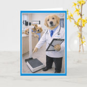 Both Feet Scale Get Well Card  SCB-2 Karte (Gelbe Blume)