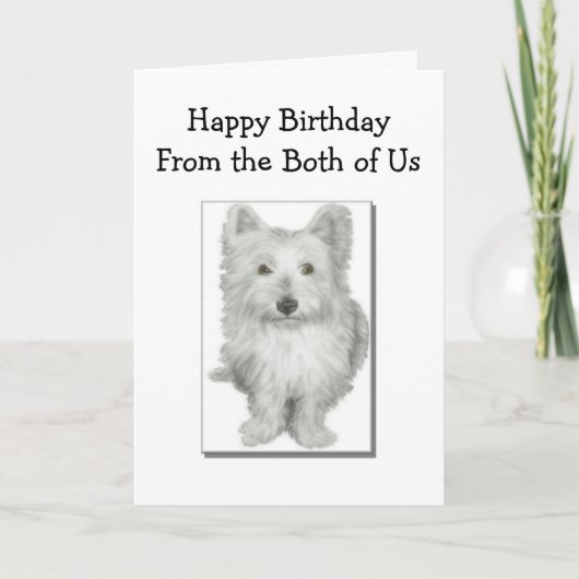 Both of Us - Birthday Card Karte (Vorderseite)