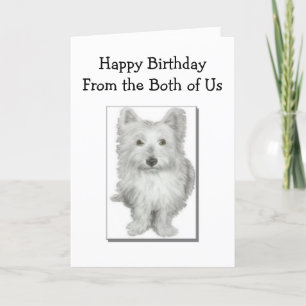 Both of Us - Birthday Card Karte