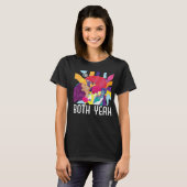 Both Yeah Bi Bisexual Rainbow Pride Bisexuality LG T-Shirt (Vorne ganz)