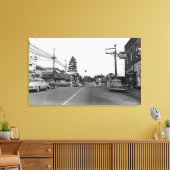 Bothell, WA - Downtown Street Scene Foto 2 Leinwanddruck (Insitu (Wohnzimmer))