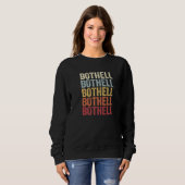 Bothell Washington Bothell WA Retro Vintager Text Sweatshirt (Vorne ganz)