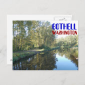 Bothell Washington Postcard Postkarte (Vorne/Hinten)