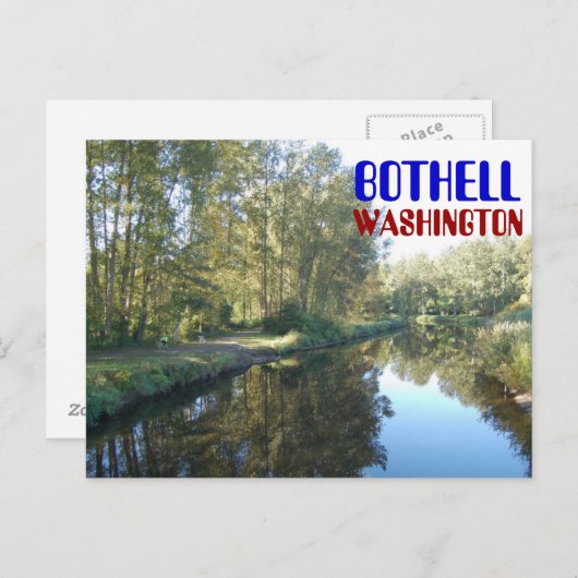 Bothell Washington Postcard Postkarte (Vorne/Hinten)
