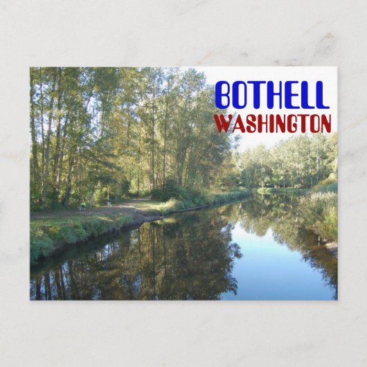 Bothell Washington Postcard Postkarte (Vorderseite)