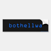 bothellwa Stoß Autoaufkleber (Vorne)