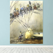 "Bother the Gnat" von A Duncan Carse Leinwanddruck (Insitu (Holzboden))