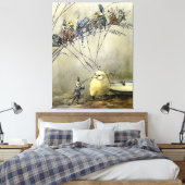 "Bother the Gnat" von A Duncan Carse Leinwanddruck (Insitu (Schlafzimmer))