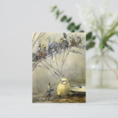 "Bother the Gnat" von A Duncan Carse Postkarte (Stehend Vorderseite)