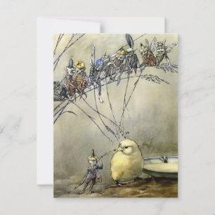 "Bother the Gnat" von A Duncan Carse Postkarte