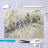 "Bother the Gnat" von A Duncan Carse Seidenpapier (Handwerk)