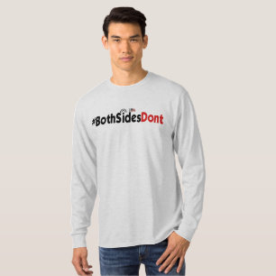 #BothSidesDont - grundlegender langer die Hülsen- T-Shirt