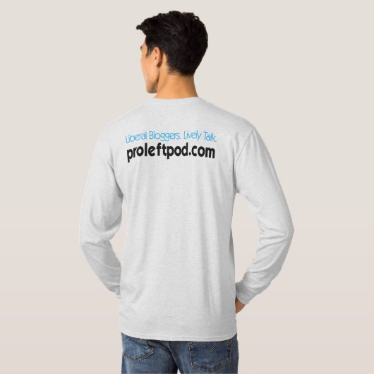 #BothSidesDont - grundlegender langer die Hülsen-T T-Shirt (Schwarz voll)