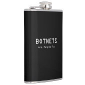 Botnets sind auch Menschen Flachmann (Rechts)