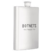 Botnets sind auch Menschen Flachmann (Rechts)