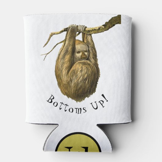 "Botoms Up"-Fliege Dosenkühler (Rückseite)