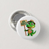 boton campanha SOS Lagoa da Pampulha Button (Vorne & Hinten)