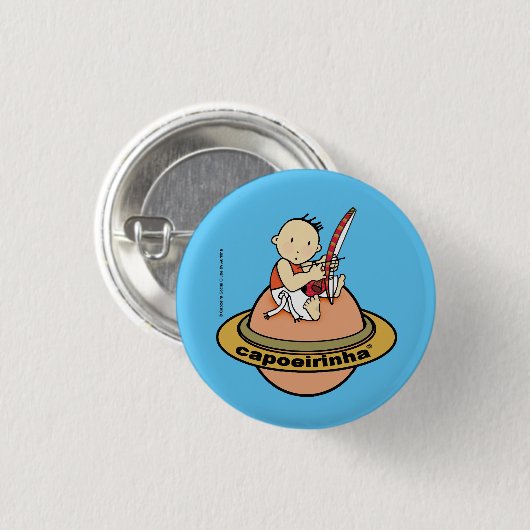 Boton Capoeirinha! Button (Vorne & Hinten)