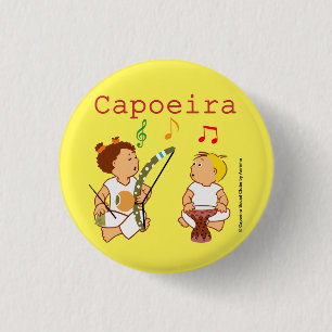 Boton Capoeirinha! Fazendo um som! Button