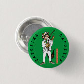Boton Capoeirinha! Viva a Capoeira!! Button (Vorne & Hinten)